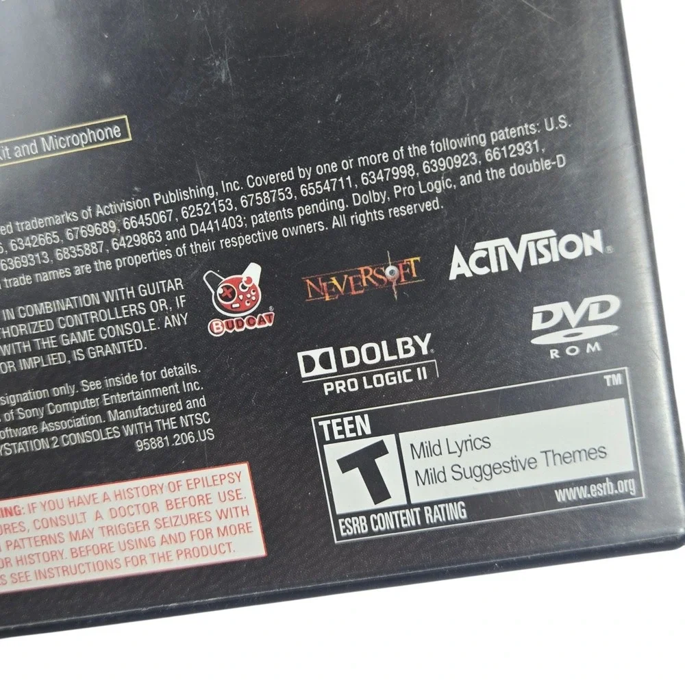Activision guitar hero